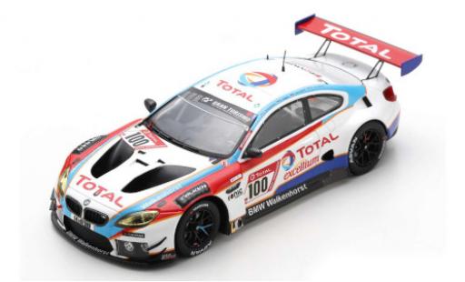 Bmw M6 1/43 Spark GT3 No.100 Walkenhorst Motorsport Total 24h Nürburgring 2020 H.Walkenhorst/A.Ziegler/F.von Bohlen/M.von Bohlen modellino in miniatura