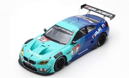 Bmw M6 1/43 Spark GT3 No.33 Falken Motorsports Falken 24h Nürburgring 2019 P.Dumbreck/S.Dusseldorp/A.Imperatori/J.Klingmann modellino in miniatura