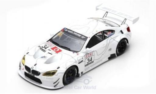 Bmw M6 1/43 Spark GT3 No.34 Walkenhorst Motorsport VLN 2018 C.Krognes/D.Pittard/R.Adams modellino in miniatura