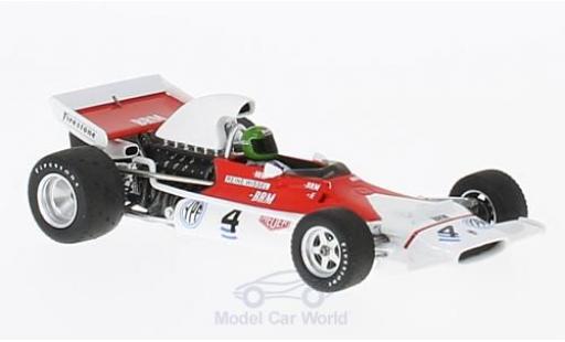 Brm P153 1972 1/43 Spark BRM No.4 GP Argentinien 1972 R.Wisell modellino in miniatura
