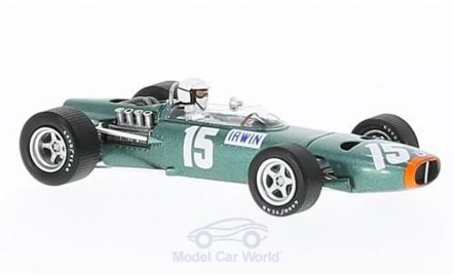 BRM P261 1/43 Spark No.15 Formel 1 GP Großbritannien 1967 C.Irwin modellino in miniatura