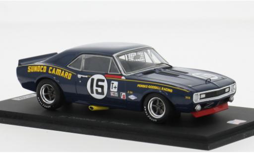Chevrolet Camaro 1/43 Spark 12h Sebring 1968 #15 1:43 modellino in miniatura