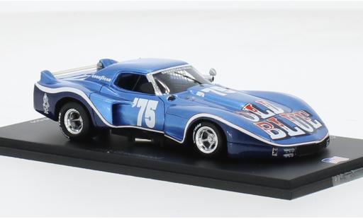 Chevrolet Corvette 1/43 Spark (C3) Greenwood No.75 IMSA Road America 1975 1:43 modellino in miniatura