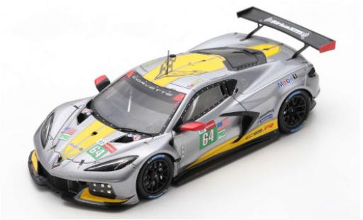 Chevrolet Corvette 1/43 Spark C8.R No.64 Racing 24h Le Mans 2021 T.Milner/N.Tandy/A.Sims modellino in miniatura