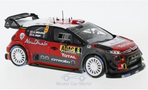 Citroen C3 1/43 Spark WRC No.7 Total Abu Dhabi WRT Rallye WM Rallye Deutschland 2017 A.Mikkelsen/A.Jäger modellino in miniatura
