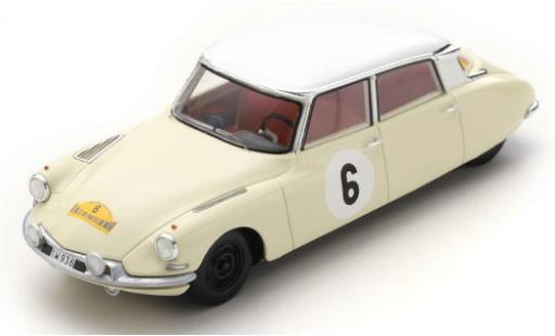 Citroen DS 1/43 Spark 19 No.6 Rallye des Routes du Nord 1963 L.Bianchi/P.Ickx modellino in miniatura