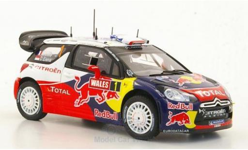 DS Automobiles DS3 1/43 Spark Citroen WRC No.1 Rallye WM Rallye Großbritannien 2011 S.Loeb/D.Elena modellino in miniatura