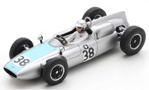 Cooper T53 1/43 Spark No.38 Formel 1 GP Deutschland 1961 B.Collomb modellino in miniatura