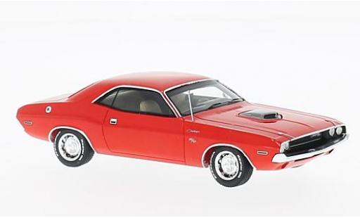 Dodge Challenger 1/43 Spark R/T 426 HEMI rosso 1970 modellino in miniatura
