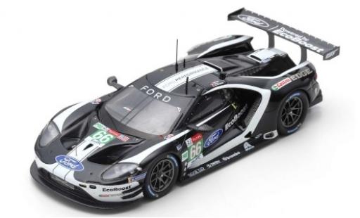 Ford GT 1/43 Spark No.66 Chip Ganassi Team UK 24h Le Mans 2019 S.Mücke/O.Pla/B.Johnson modellino in miniatura