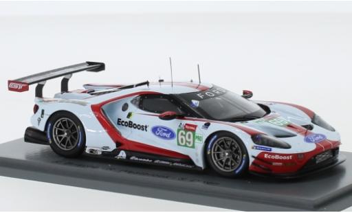 Ford GT 1/43 Spark No.69 Chip Ganassi Team USA 24h Le Mans 2019 R.Briscoe/R.Westbrook/S.Dixon modellino in miniatura