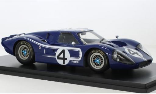 Ford GT40 1/18 Spark Mk IV RHD No.4 24h Le Mans 1967 1:18 modellino in miniatura