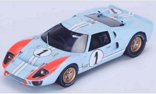 Ford GT40 1/18 Spark MkII No.1 24h Le Mans 1966 K.Miles/D.Hulme modellino in miniatura