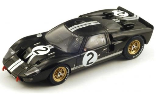 Ford GT40 1/18 Spark MkII No.2 24h Le Mans 1966 B.McLaren/C.Amon modellino in miniatura