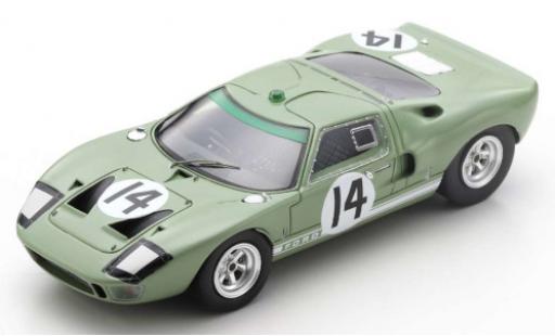 Ford GT40 1/43 Spark RHD No.14 24h Le Mans 1965 J.Whitmore/I.Ireland modellino in miniatura