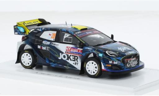 Ford Puma 1/43 Spark Rally1 No.28 M-Sport World Rally Team Rallye WM Rallye Chile 2023 1:43 modellino in miniatura