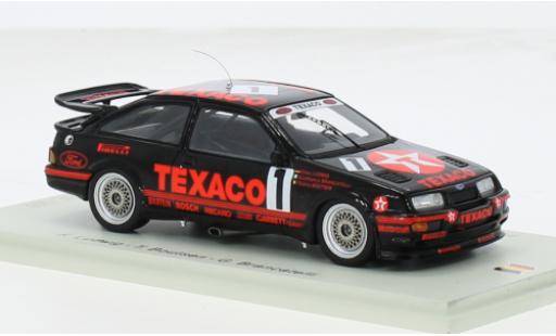 Ford Sierra 1/43 Spark RS 500 Cosworth No.1 Texaco 24h Spa 1988 1:43 modellino in miniatura