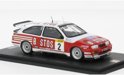 Ford Sierra 1/43 Spark RS500 Cosworth 24h Spa 1989 #2 1:43 modellino in miniatura
