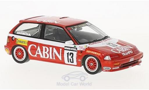 Honda Civic 1/43 Spark EF3 RHD No.13 Cabin Macau Guia Race 1988 K.Shimizu modellino in miniatura
