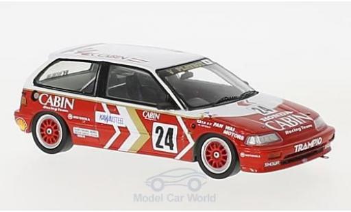 Honda Civic 1/43 Spark EF3 RHD No.24 Macau Guia Race 1989 M.Miyoshi modellino in miniatura
