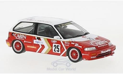 Honda Civic 1/43 Spark EF3 RHD No.25 Macau Guia Race 1989 Y.Muramatsu modellino in miniatura