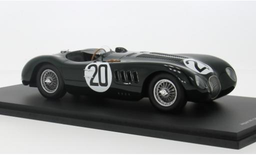 Jaguar XK 1/18 Spark 120 C RHD No.20 24h Le Mans 1951 1:18 modellino in miniatura