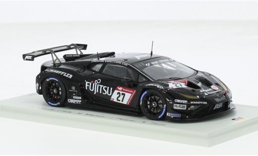 Lamborghini Huracan 1/43 Spark GT3 EVO 2 No.27 ABT Sportsline 24h Nürburgring 2023 1:43 modellino in miniatura