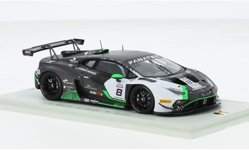 Lamborghini Huracan 1/43 Spark GT3 EVO 2 No.8 AGS Events 24h Spa 2023 1:43 modellino in miniatura