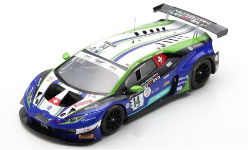 Lamborghini Huracan 1/18 Spark GT3 Evo No.14 Emil Frey Racing 24h Spa 2020 N.Siedler/M.Grenier/R.Feller modellino in miniatura