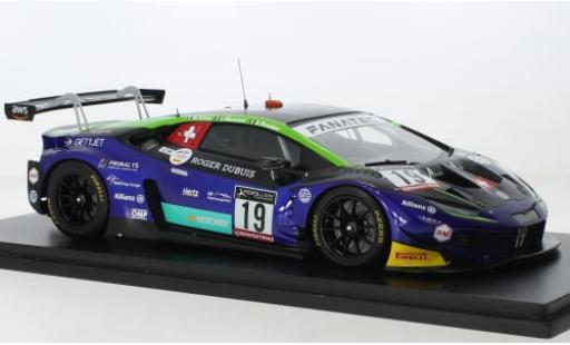Lamborghini Huracan 1/18 Spark GT3 Evo No.19 Emil Frey Racing 24h Spa 2022 1:18 modellino in miniatura