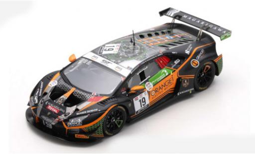 Lamborghini Huracan 1/43 Spark GT3 Evo No.19 Orange 1 FFF Racing Team 24h Spa 2020 L.Moccia/R.Giammaria/P.Keen/H.Hamaguchi modellino in miniatura