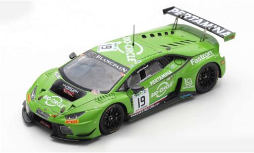 Lamborghini Huracan 1/43 Spark GT3 No.19 GRT Grasser Racing Team 24h Spa Francorchamps 2017 R.Ineichen/R.Giammaria/E.Perez Companc modellino in miniatura