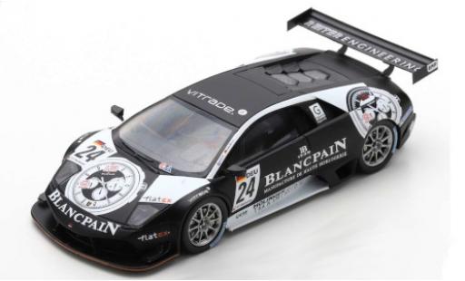 Lamborghini Murcielago 1/43 Spark LP670 R-SV GT1 No.24 Reiter Engineering Blancpain FIA GT1 World Championship 2010 P.Kox/C.Haase modellino in miniatura