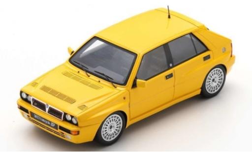 Lancia Delta 1/43 Spark HF Integrale Evoluzione giallo 1993 modellino in miniatura