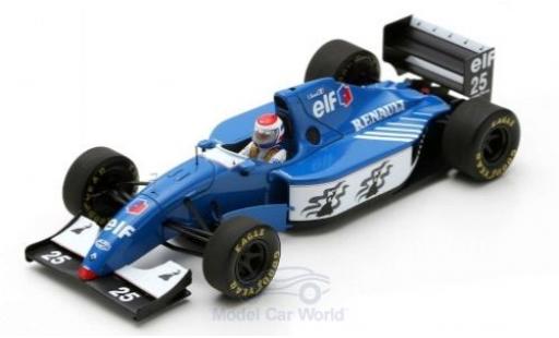 Ligier JS3 1/43 Spark 9B No.25 Formel 1 GP Deutschland 1994 E.Bernard modellino in miniatura