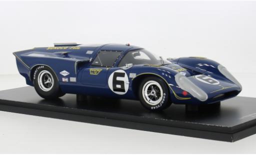 Lola T70 1/18 Spark Mk3 RHD No.6 24h Daytona 1969 1:18 modellino in miniatura