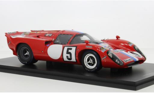 Lola T70 1/18 Spark Mk3B RHD No.5 24h Le Mans 1971 1:18 modellino in miniatura