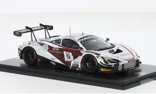 McLaren 720 1/43 Spark S GT3 EVO No.5 Optimum Motorsport 24h Spa 2023 1:43 modellino in miniatura