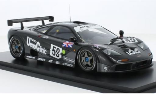 McLaren F1 1/18 Spark GTR No.59 Ueno Clinic 24h Le Mans 1995 1:18 modellino in miniatura