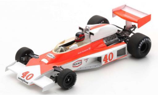 McLaren M23 1/43 Spark No.40 Marlboro Team Formel 1 GP Großbritannien 1977 G.Villeneuve modellino in miniatura