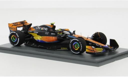 McLaren F1 1/43 Spark MCL60 No.4 Team Formel 1 GP Abu Dhabi 2023 1:43 modellino in miniatura
