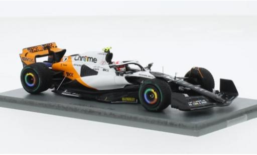 McLaren F1 1/43 Spark MCL60 No.4 Team Formel 1 GP Monaco 2023 1:43 modellino in miniatura