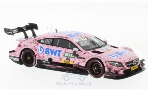 Mercedes Classe C DTM 1/43 Spark AMG C 63 DTM No.48 -AMG DTM Team HWA BWT DTM 2017 E.Mortara modellino in miniatura