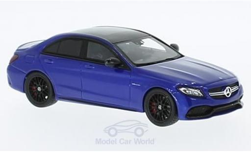 Mercedes Classe C 1/43 Spark AMG C 63S metallico blu 2016 modellino in miniatura