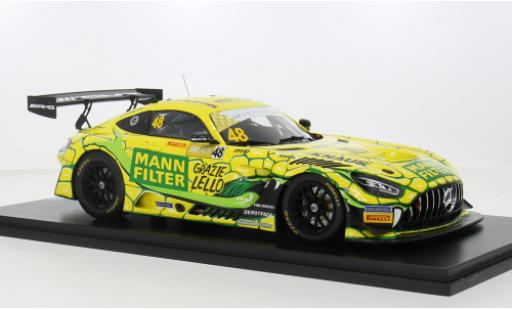 Mercedes AMG GT 1/18 Spark 3 No.48 -AMG Team Landgraf Fia GT World Cup Macau 2023 1:18 modellino in miniatura