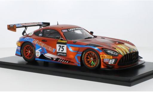 Mercedes AMG GT 1/18 Spark 3 No.75 SunEnergy 1 Racing 12h Bathurst 2022 1:18 modellino in miniatura