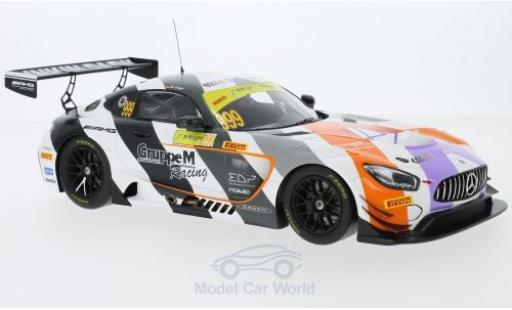 Mercedes AMG GT 1/18 Spark 3 No.999 AMG Team GruppeM Racing GT Cup Macau 2017 M.Engel modellino in miniatura