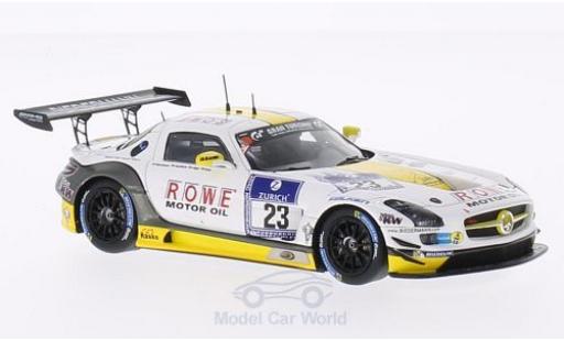 Mercedes SLS 1/43 Spark AMG GT3 No.23 Rowe Racing 24h Nürburgring 2014 K.Graf/J.Seyffarth/T.Jäger/R.Göransson modellino in miniatura