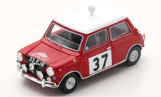 Mini Cooper 1/43 Spark S RHD No.37 Rally Monte Carlo 1964 P.Hopkirk/H.Liddon modellino in miniatura