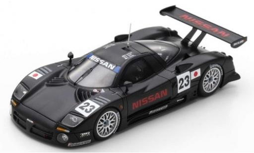 Nissan R390 1/43 Spark GT1 RHD No.23 Motorsport 24h Le Mans 1997 Vor-Qualifikation K.Hoshino/E.Comas/M.Kageyama modellino in miniatura